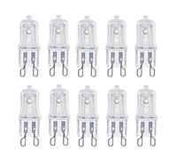 通用 Halogen Socket G9 Socket Dimmable 40 Watt Replacement for 40 W 35° Beam Angle Warm White 2700 K 230 V AC Pack of 10