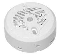 halogen transformer Transmedia LT5-3L, 230/12V/35-105W, overload protection, temperature fuse, not dropable, ø 85 x 22 mm