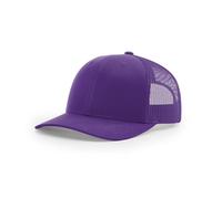 HaloHorus Curved Snapback Trucker Hat for Men Women, Adjustable Mesh Athletics Baseball Cap for Running, Fishing, Workout, P6-purple, One Size