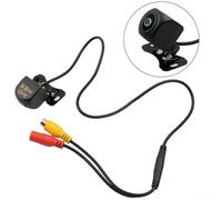 HaloModora Car Rear View Camera AHD 720P 180 Degree Fisheye Lens for Night Vision Reverse Parking Backup Waterproof Delivers images in rain or shine using advanced sensors