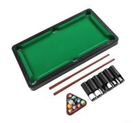 HaloModora Family Table Top Pool Table, Portable for MINI Billiards Set with for CUES and Balls, Compact Snooker Game for Kids and Adults, Indoor Recreation Toy(L)