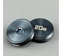 HaloModora Putter Tuning Weight for Odyssey Ai-ONE CH and DB Heads, 5/10/15/20/25/30/35g Alloy Screw, Black(20g)