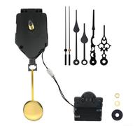 HaloModora Quartz Clock Movement Repair Set with Pendulum and Music Box, Multi Hand Kit for DIY Wall Clock Restoration