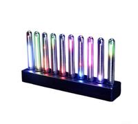 HaloModora RGB LED Sound for SPECTRUM Analyzer, 14 Color Modes Music Visualizer with Mic Sensitivity Control for Gaming Room