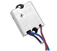 HaloModora Soft Start Module 125/250V 24A for Electric Power Tools with Brushed Motors Smooth Startup Reduces Fuse Blowing Protects Bearings Black Silver