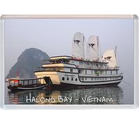 Halong Bay - Vietnam - Jumbo Fridge Magnet ID572