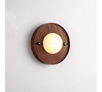 HALOPNCT Wall light for bedroom Japanese with Cloud Stone Nordic Natural Alabaster Modern Could Mid Century Scandinavian for Farmhouse White Wall Mount Lamp
