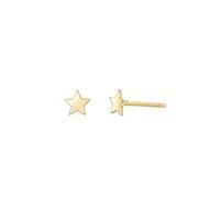 Halo's London 9ct Gold Vermeil Mini Star Stud Earrings