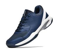 HaloTeam Tennis Shoes Mens Fashion Non Slip Running Trainers Lightweight Breathable Fitness Sport Sneakers for Badminton Squash Volleyball,5803 Blue,6 UK