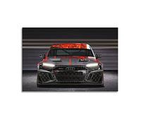 HALOUB Sport Car Poster for Audi RS 3 LMS Supercar Racing Car Decorative Painting Canvas Wall & Art Picture Print Family Bedroom Decor 12x18inch(30x45cm)