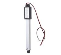 HaloVerde 100mm Stroke Linear Actuator DC 24V, 50N Thrust Electric Mini Linear Actuator with 15mm/s Speed for Sofa, Cabinet Door, and Robotics Projects