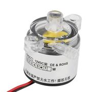 HaloVerde 12V DC Submersible Pump for Industrial Household Water Pump Systems Aquarium Fountain Use and Medical Equipment Durable Low Noise