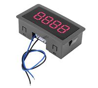 HaloVerde 4 Digit Plus Minus Counter featuring Bright LED Display, Digital Up Down Counter for 0 to 9999 Range with DC 8V to 24V Power and Power Failure Memory (Red)