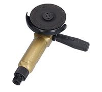 HaloVerde Adjustable Speed Angle Grinder, 11000rpm Portable Pneumatic Polisher with 4in Disc, 0.6-0.8MPA Working Pressure and 1/4 in Air Inlet (EU Style)