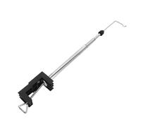 HaloVerde Adjustable Telescopic Hanger for Rotary Tools, a Heavy Duty Clamp Mount for Workbenches, Also an Industrial Workshop Grinder Stand with 3 Section Steel Rod