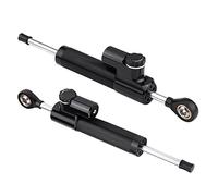 HaloVerde Amortiguador de dirección universal con aluminio de corte de ultra precisión, estabilizador de amortiguador de dirección liviano con soporte para control de seguridad de