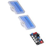 HaloVerde Audio Level Meter with High Accuracy Pointer Response and Adjustable Backlit Display, Complete VU Meter Kit with Driver for DB Monitoring in Home Audio