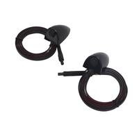 HaloVerde Car Side View Camera with AHD Technology and 1280 x 720 Resolution featuring Night Vision Support for DC12V Vehicles 720P Car Reverse Camera for Blind Spot Parking (Black)