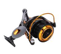 HaloVerde Casting Fishing Reel with High Speed Gear Ratio and a Full Metallic Spinning Reel Body for Large Capacity Line Control in Sea Saltwater Conditions (9000)