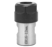 HaloVerde Collet Block Chuck for Spindle Motor Shaft Clamping, a Motor Shaft Extension Adapter and ER Collet Holder for CNC Milling Machine Tool Applications (12mm)