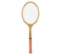 HaloVerde Commemorative Collection Racket with Authentic Design for Retro Tennis Decor, a Unique Conversation Starter Wooden Tennis Racket with Pine Build