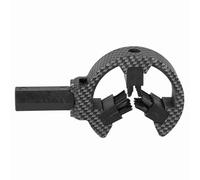 HaloVerde Compound Bow Rest for archery with Bow Rest Windage Adjustment marks, a Universal Archery Rest design suitable for left and right hand shooters (Carbon cloth camouflage color)