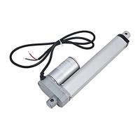 HaloVerde DC 12V Linear Actuator with 750N Thrust and 150mm Stroke, Electric Putter Motor Kit Includes Mounting Hardware for Automation Projects and (DC12V)