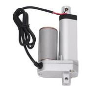 HaloVerde DC Electric Actuator 12V 50mm Stroke 10mm / s Speed 750N Heavy Duty Linear Actuator with Built in Limit Switch for Robotics and Home Automation