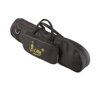 HaloVerde Durable Trumpet Shoulder Bag for Most Standard Size Instruments This Lightweight Trumpet Gig Bag has Dual Zippers and a Soft Fabric Interior for Transport
