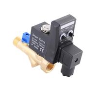 HaloVerde Electronic Timed Drain Valve Designed for Air Compressor Condensate Management, This G1/2 DN15 Auto Drain Valve has Adjustable Open and Close Cycle Timing