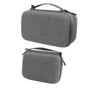 HaloVerde Hard Shell Drone Storage Bag with Cationic Polyester Exterior, Splash Defiance and Lightweight Portable Design, 2 Piece Set for Air 3S Drone/RC N3 Remote