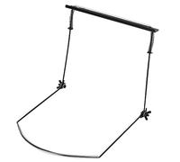 HaloVerde Harmonica Holder for 24 Holes, Adjustable Neck Support, Outlast Bracket for Wind Instrument Players (24-hole black)