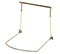 HaloVerde Harmonica Holder for 24 Holes, Adjustable Neck Support, Outlast Bracket for Wind Instrument Players (24-hole gold)