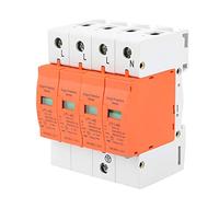 HaloVerde Low Voltage Arrester Device 420VAC 40kA 4 Pole for Equipotential Connection, A House swell Protector for DIN Rail Electrical Systems