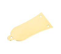 HaloVerde Metal Guitar Truss Rod Cover in Bell Shape for Standard and Selections, A 3 Hole Guitar Truss Rod Cover for Instrument Setup and Parts Replacement (Gold)