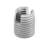 HaloVerde Metal Thread Inserts for helical repair applications, a 20pc kit of slotted screw self tapping thread inserts with an M4 x 8mm specification