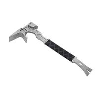 HaloVerde Multi-Function Demolition Tool with Demolition Hammer Chisel, a Manganese Steel Wrecking Bar for Prying and an Integrated Nail Puller Pry Bar for Job Sites