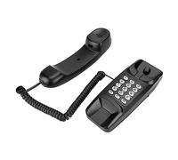 HaloVerde No AC Power Phone for dependable calls during an outage. This Corded Home Phone features big keys, making it a Senior Friendly Landline Phone (Black)