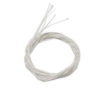 HaloVerde Nylon Silver - Plated Oud Strings, Clear Normal Tension Replacement Parts for Oud Accessories (10strings)