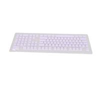 HaloVerde PBT Keycaps Translucent 108 Keys for 61/87 / 104/108 Key Mechanical Keyboards Sublimation Process Two Color (Purple)