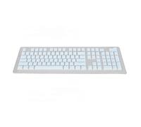 HaloVerde PBT Keycaps Translucent 108 Keys for 61/87 / 104/108 Key Mechanical Keyboards Sublimation Process Two Color (Blue)