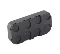 HaloVerde Plastic Currency Holder for Vehicle interiors, a Rectangle Euro Dispenser for Sorting Change, Serves as a Practical Portable Currency Storage Box for Drivers