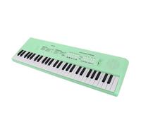 HaloVerde Portable 54 Key Electronic Piano Keyboard with Wired Microphone and Recording Function for Kids Music Learning and Play, Develops Brain Awareness (Green)