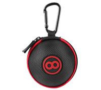 HaloVerde Portable Cue Ball Case for 2.24 Inch / 57mm Regulation Size Balls, a Billiard Training Ball Bag with Secure Zipper and Aluminum Carabiner