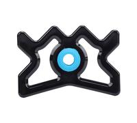 HaloVerde Portable Cue Bridge with Easy Installation for Parties and Clubs, Provides Stable Support for Precise Shots, a Sturdy Plastic Pool Table Accessory (Blue)