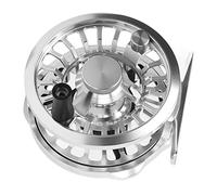 HaloVerde Precise 3/4 Fly Reel with Clear Clicker System for River and Lake Fishing, Lightweight for Long Term Use, Integrated Molded Aluminum Alloy Fly Fishing Wheel