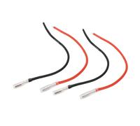 HaloVerde RC Brushed Motor Cable featuring 16AWG Silicone Wire and 4mm Banana Connector, 10 Pack for RC Car Upgrades on Axial Scx10 and Gen8 Selections