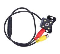 HaloVerde Reverse Camera with Low Illumination CMOS Sensor, 140 Degree Wide Angle View, 4 LED Lights, Universal 12V Compatibility, a License Plate Mounted Parking Camera