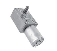 HaloVerde Reversible Electric Reduction Motor component, a DC 12V Geared Motor Replacement Part for small robotics, Miniature Winch Motor, and automatic gates (6RPM)