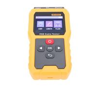 HaloVerde RJ45 Cable Tester for Standard and Non-Standard PoE (DC 5-60V), CAT6 Cable Length Tester with Continuity Check and Port Flash for Network Installation